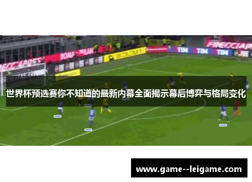 世界杯预选赛你不知道的最新内幕全面揭示幕后博弈与格局变化 世界杯预选赛你不知道的最新内幕全面揭示幕后博弈与格局变化